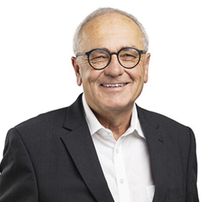 Fraktionsvorsitzender Walter Klumpp, FWV